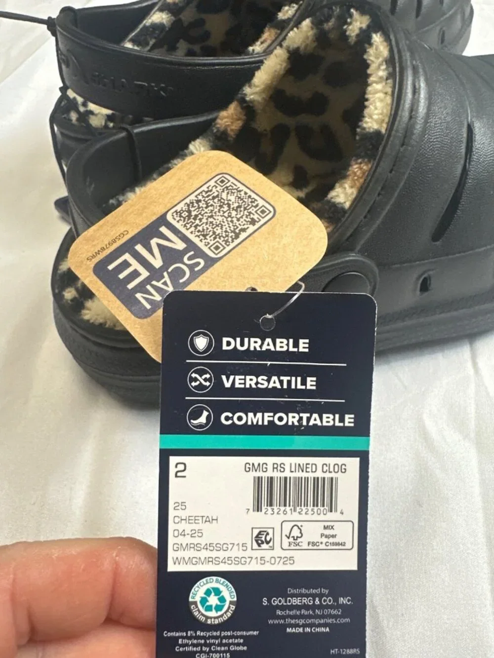 rugged shark girls size 2 water active lifestyle black with cheetah print insid